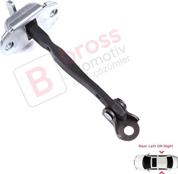 Toyota Yaris Vitz MK3 P13 2010-2014 Vios P15 Verso S P12 Makyajsız Kasa İçin Arka Kapı Gergisi - Image 1