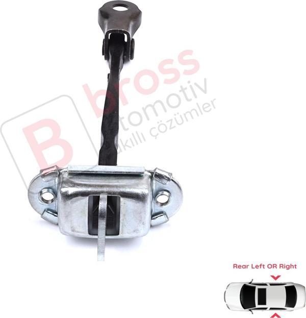 Toyota Yaris Vitz MK3 P13 2015-2020 Vios P15 Verso S P12 Makyajlı Kasa İçin Arka Kapı Gergisi - Image 1