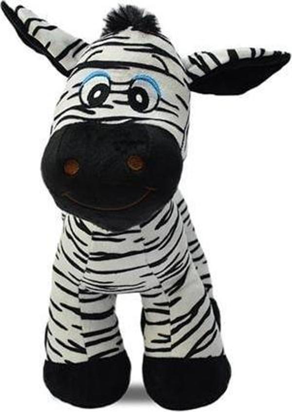Oyuncak Peluş Zebra 30 Cm - Uyku Ve Oyun Arkadaşı Peluş Oyuncak - Image 1