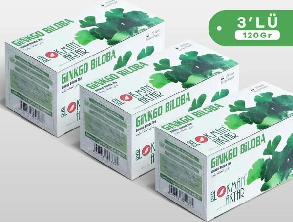 Ginkgo Biloba Çayı 20 'Li Süzen Poşet 3lü set - Image 1