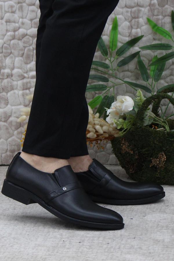 Mehmet Mete 42030 İç Ve Dış Hakiki Deri Kauçuk Taban Erkek Ayakkabı - Image 1