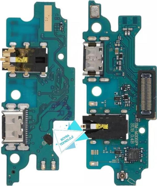 Samsung Galaxy M20 Orijinal Şarj Bordu Flex Mikrofon Kulaklık Girişi - Image 1