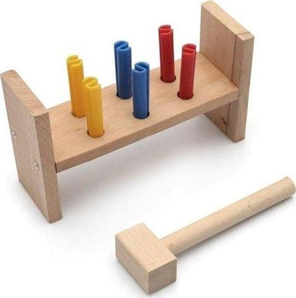 Hamaha Eğitici Oyuncak 8'li Tak Çak - Image 1