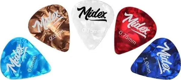 Midex PN-5 5'li Gitar Penası (0.46mm, 0.73mm, 1.00mm) - Image 1