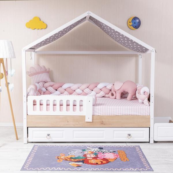 Mini Baby 4'lü Örgülü Filli Montessori Takımı - Image 1