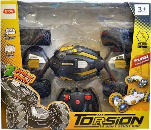 Ctoys Uzaktan Kumandalı 360 Derece Dönebilen Dublör Araba Gri QX038 - Image 1