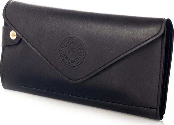 Envelope Model Unisex Telefon Ve Bozuk Para Bölmeli Zarf Model Cüzdan SİYAH - Image 1