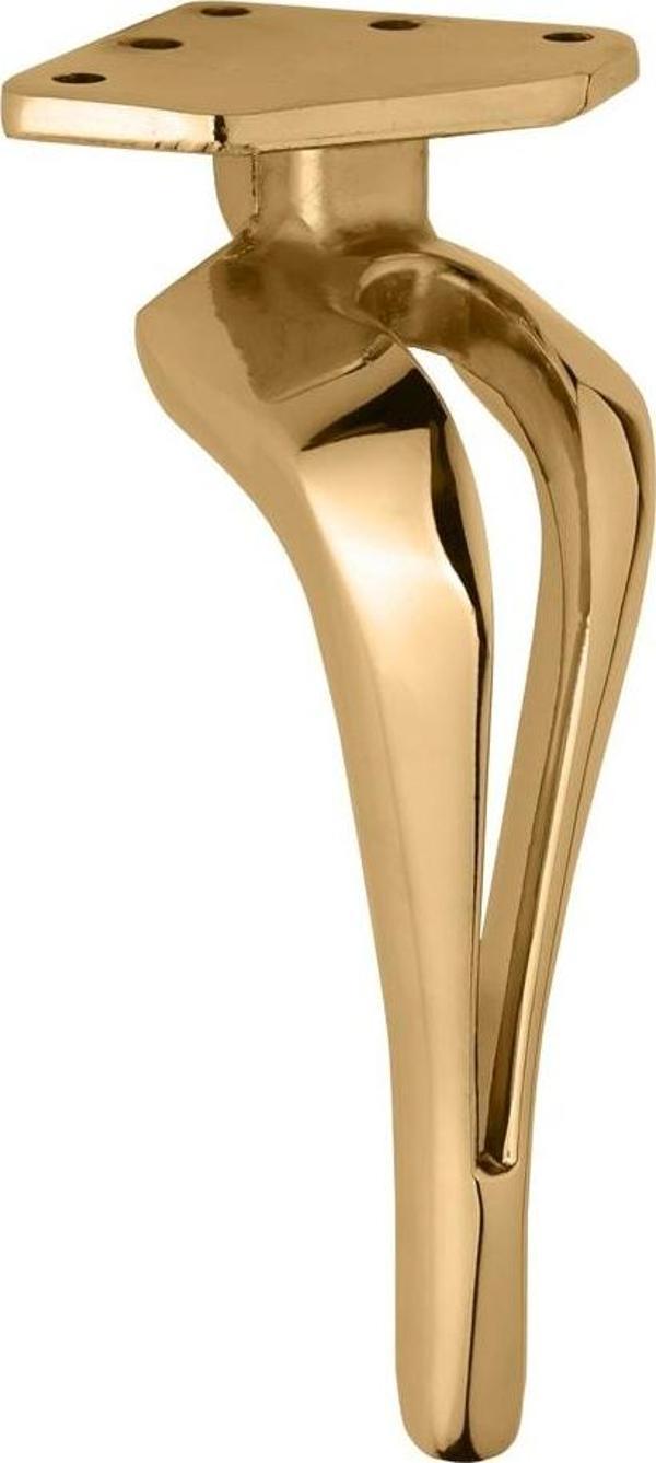 Mobilya Diva Gold Koltuk Ayağı Chester Komidin Tv Ünitesi Ayağı 16 Cm 4 Adet - Image 1