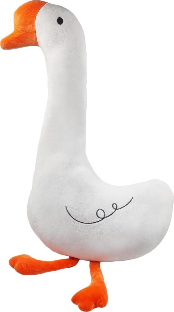 84cm Kaz Peluş Pofuduk Kaz - Peluş Yastık Kaz Yastık - Image 1