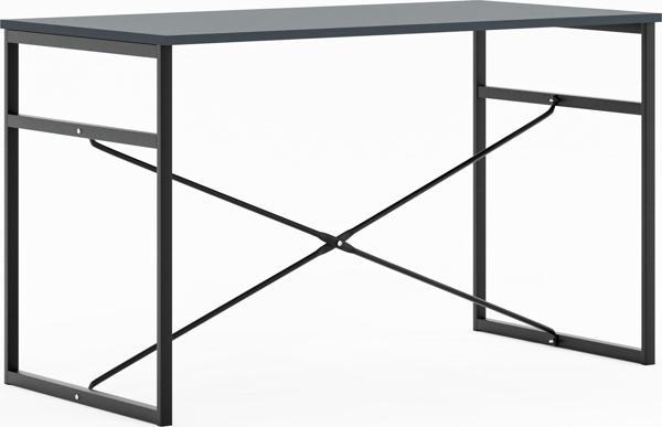 Eportatif Mutfak Masası Yemek Masası Salon Masası 4 Kişilik 120x60 Masa Füme 1536 - Image 1