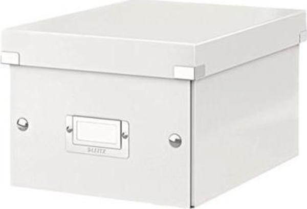 Leitz Click & Store WOW Orta Boy Saklama Kutusu Metalik Beyaz - KOD:60440001 - Image 1