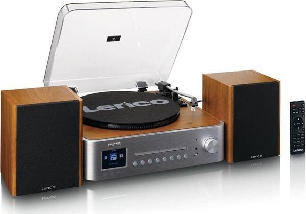 Lenco MC-660WD Bluetoothlu Pikap Audio Technica İğneli Kayıt Özellikli Plak Çalar - Image 1