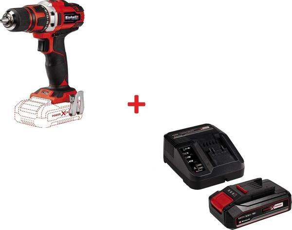 Einhell TE-CD 18/40 Li, Akülü Vidalama Seti (2,5 Ah starter kit dahildir - Image 1