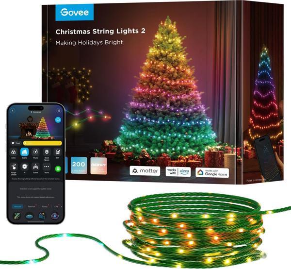 Govee H70C4341 Yılbaşı Ağacı Aydınlatması 2 20 Metre - Image 1
