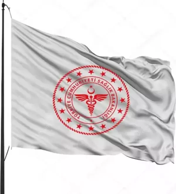 Sağlık Bakanlığı Bayrağı 70x105 cm - Image 1