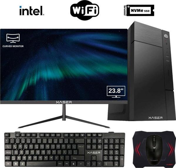 Xaser GX50 i5 3470 16GB Ram 256GB M.2 NVMe SSD 23.8" Monitör Masaüstü Ofis Bilgisayarı - Image 1