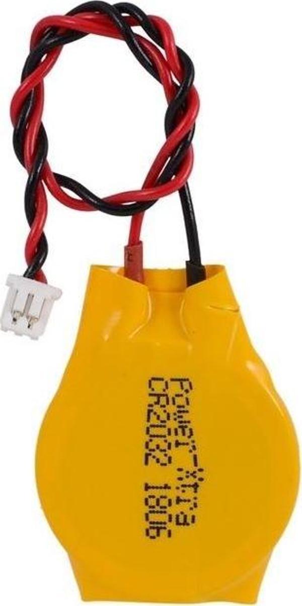 CR2032 3V 2 Kablolu Bios Pili - Image 1