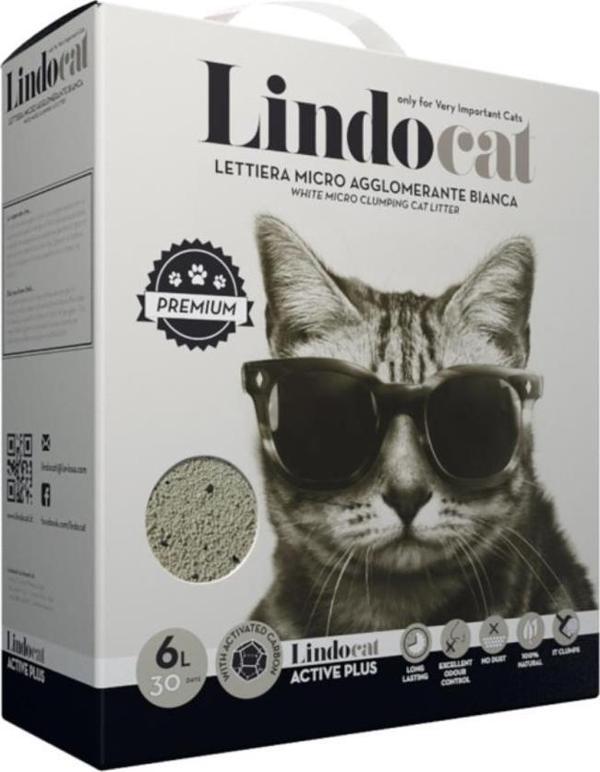 Lindo Cat Active Carbon Kutu Taneli Kedi Kumu 6 Lt - Image 1