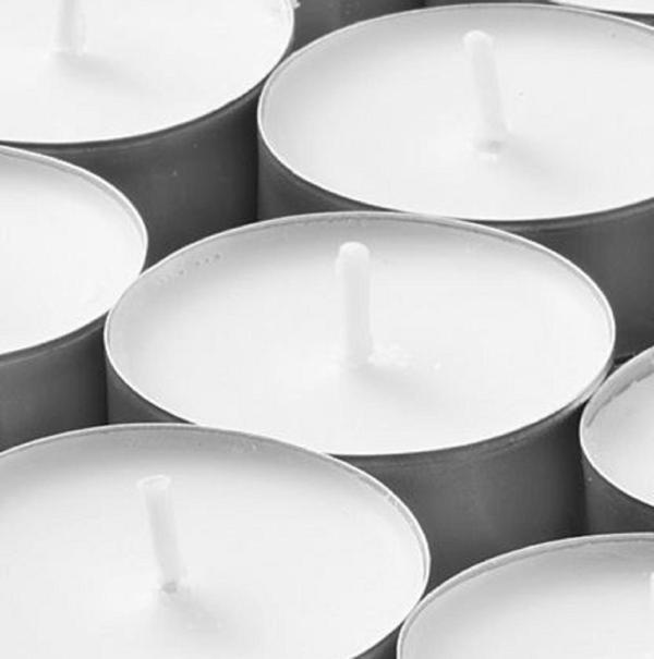 Tealight Beyaz Mum 50 Adet - Image 1