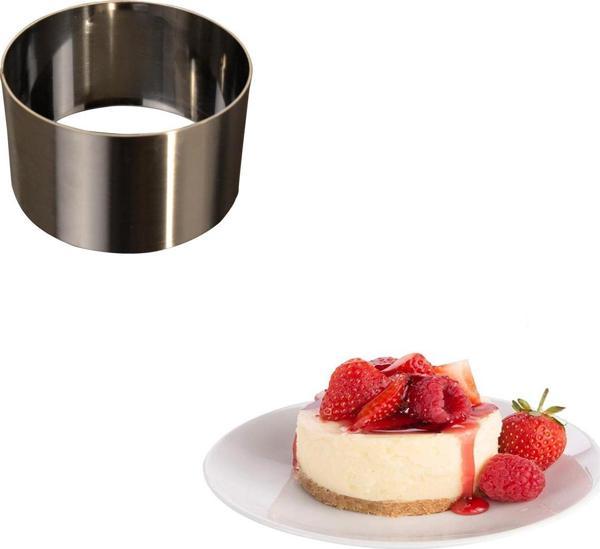 Parfe Kalıbı / Yuvarlak Tekli Küçük Pasta Kalıbı 8 cm - Image 1