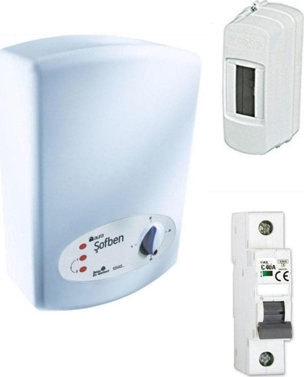 İhlas Aura MicroControl Şofben 105 Mc 5 Emniyetli Elektrikli (Montajsız) - Image 1