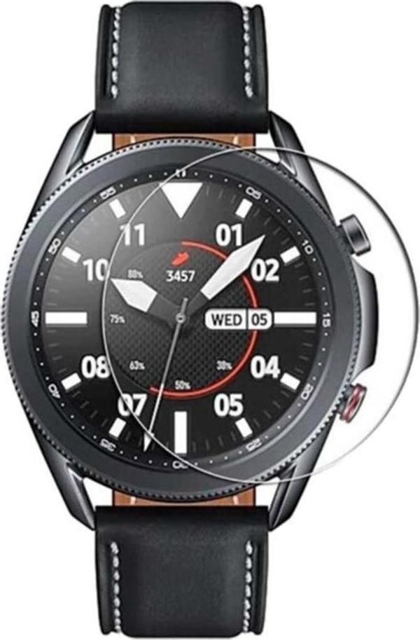 Winex Mobile Samsung Galaxy Watch 3 45Mm Ön Darbe Emici Ekran Koruyucu Nano Cam (4 Adet) - Image 1