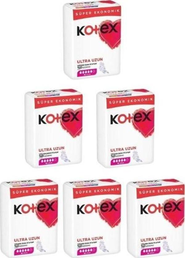 Kotex Ultra Quadro Süper Eko Uzun 18 li x 6 Adet - Image 1