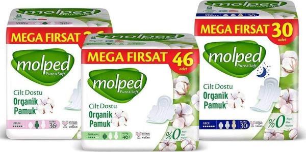 Molped Pure Soft Hijyenik Ped Süper Mega Paket 112 Adet - Image 1