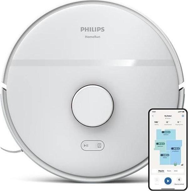 Philips 2000 Serisi XU2000/21 Beyaz Akıllı Robot Süpürge - Image 1