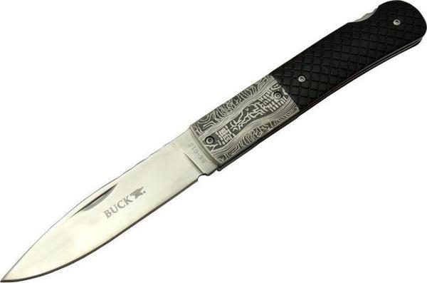Buck Knives BK-012 Kamp Çakı 23 cm - Plastik Sap, Kılıflı, Kutulu - Image 1