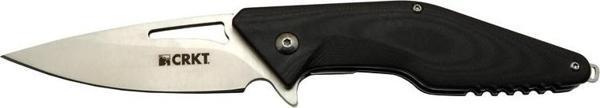 Crkt Division  4415 BK Siyah Kamp / Outdoor Çakı 21cm - Yarı Otomatik, Kemerlikli, Kutulu - Image 1