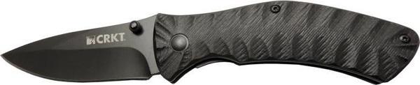 Crkt İncendor 2078 BK Siyah Kamp Çakı 17,5cm - Manuel, Plastik Sap, Kemerlikli - Image 1
