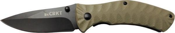 Crkt İncendor 2078 Gri Kamp Çakı 17,5cm - Manuel, Plastik Sap, Kemerlikli - Image 1
