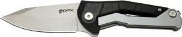 DpxGear Sugga 915B BK Siyah & Beyaz Kamp / Outdoor Çakı 17,5cm - Yarı Otomatik, Kemerlikli, Kutulu - Image 1