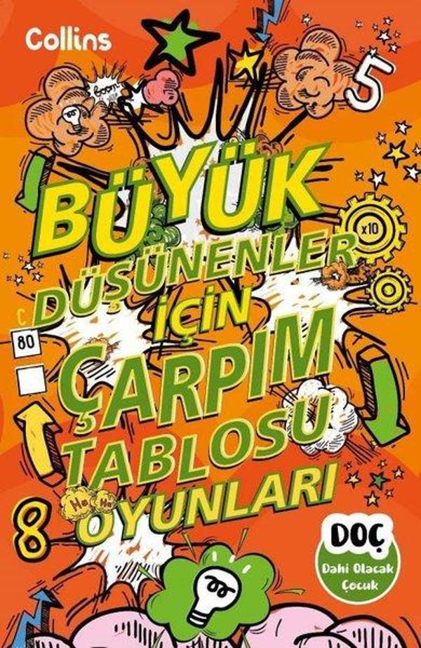 Büyük Düşünenler İçin Çarpım Tablosu Oyunları - Dahi Olacak Çocuk Yayınları - Image 1