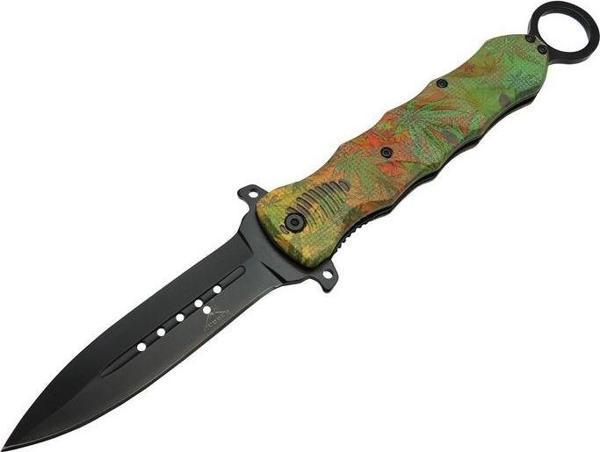 GB Bukelamun 485 Kamp Çakı 25,5 cm - Oluklu, Plastik Sap, Kemerlikli - Image 1
