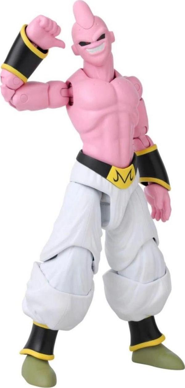 Nessi World 16 Cm Dragon Ball Majin Buu Aku Poz Verilebilir Figür, Dragon Stars Serisi - Image 1