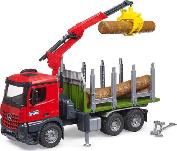 Nessi World Bruder Mb Arocs Kütük Taşıyıcı Kamyon Br03669 - Image 1