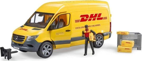 Nessi World Bruder Mb Sprinter Dhl Kamyonu + Sürücüsü Br02671 - Image 1