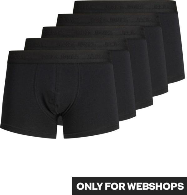 Jack&Jones Erkek 5 Li Siyah Boxer Seti - 12176266 - Image 1