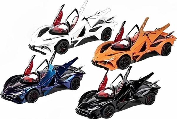 Nessi World Sesli Işıklı Metal Model Araba - Image 1