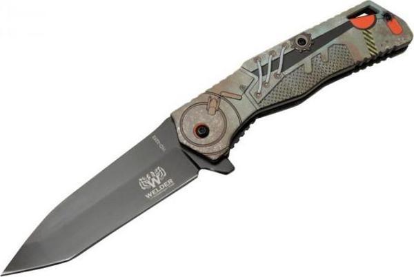 Bağcıklı Çakı 21,5 cm Yarı Otomatik , Kemerlikli - Image 1