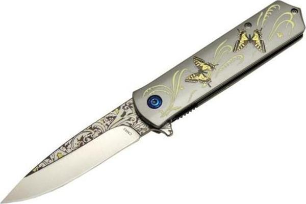 Chongming CM83 Çakı Butterfly 20 cm Manuel, Kemerlikli - Image 1
