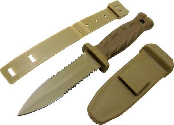 Gerber Knives S30V Haki Av Bıçağı 22cm - Testere Detaylı, Kılıflı - Image 1