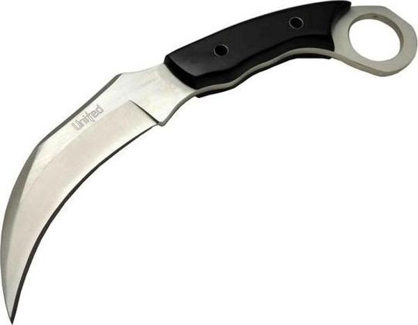 United Claw Cutter Karambit UK 1 Siyah Outdoor Bıçak 17cm - Kılıflı, Plastik Sap - Image 1