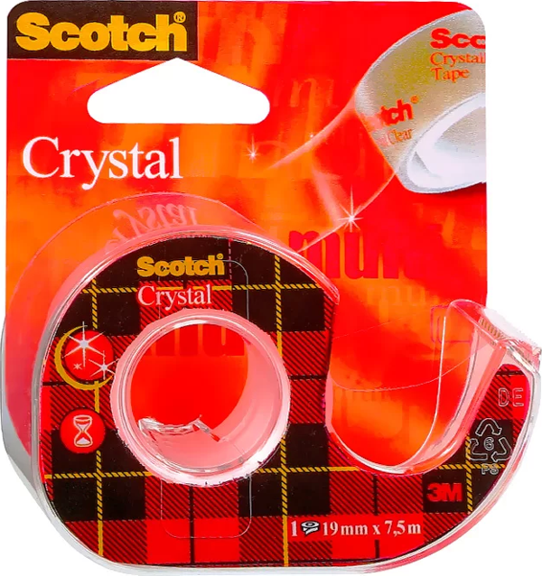 SCOTCH 6-1975D KESİCİLİ KRİSTAL BANT 19mmx7.5m - Image 1