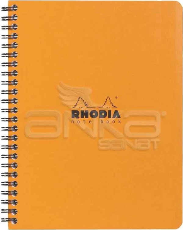 Rhodia Basic Kareli Defter Spiralli 80g 80 Yaprak - Image 1
