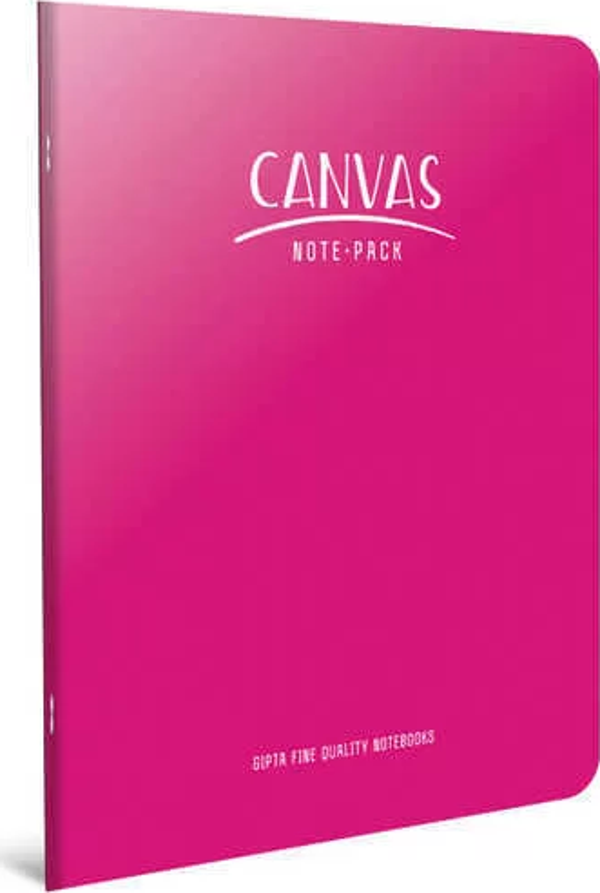 Gıpta Canvas Tel Dikişli Polipropilen Kapak Defter A4 80 Yaprak Kareli - Image 1