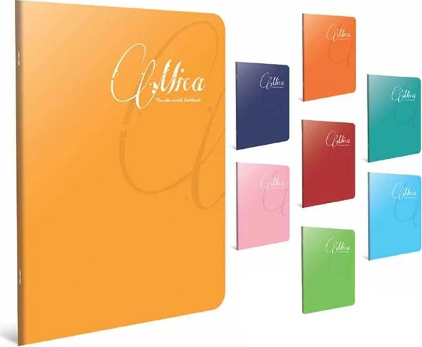 Gıpta Mica Tel Dikişli Plastik Kapak Düz Defter A4 100 Yaprak - Image 1