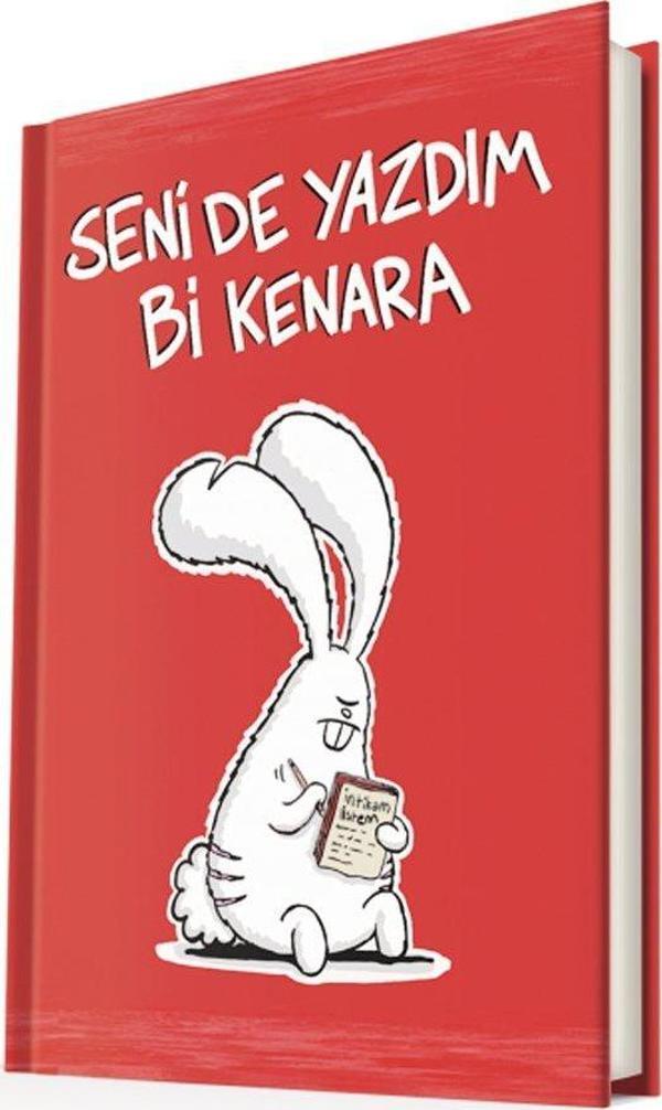 Deffter Seni de Yazdım Bi Kenara/Sert Kapaklı Çizgili 14x20 Cm - Image 1